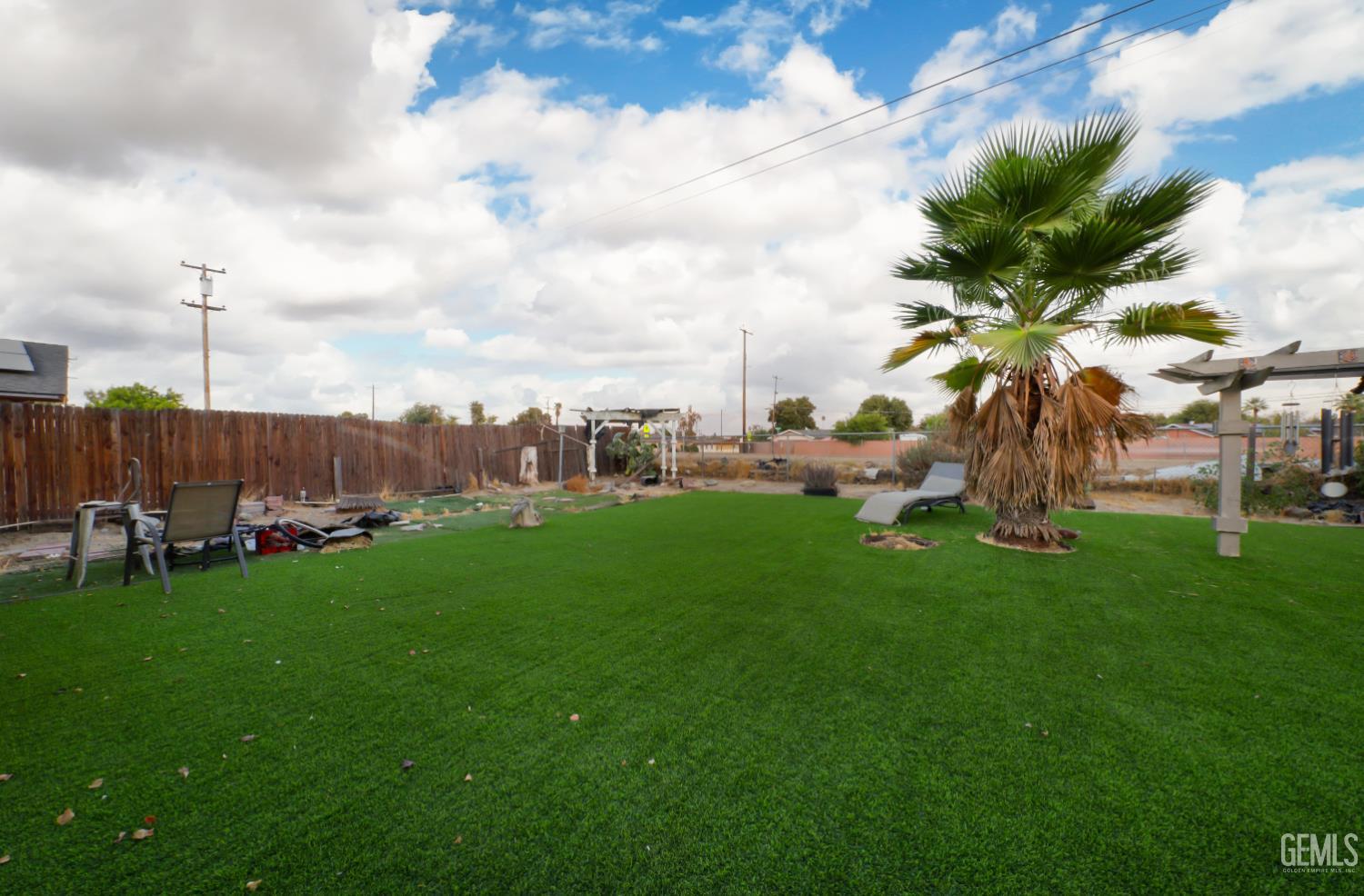 Another backyard view